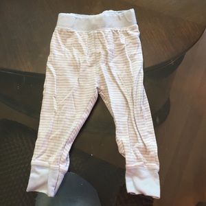 Striped infant pants